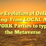 The Evolution of Online Gaming: From LOCAL AREA NETWORK Parties to typically the Metaverse